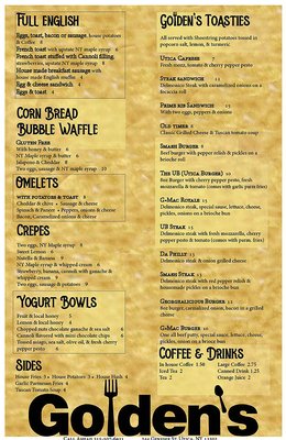 Menu photo 3 Golden’s Utica, NY Menu photo 3 Golden’s Utica, NY