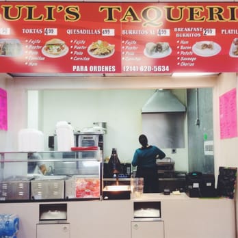 Luli's Taqueria - a man standing in front of the counter - Mexican Near Me - Plano, Texas Luli's Taqueria - a man standing in front of the counter - Mexican Near Me - Plano, Texas