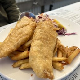 Fish and chips Fish and chips