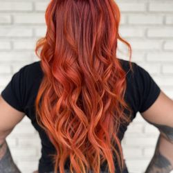 Hairby_Velvetminuet - Vivid Hair color -Copper