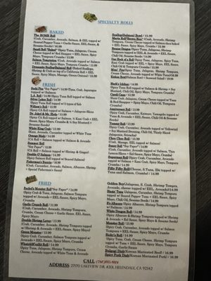 Menu photo 1 Sushi Plus Helendale, CA Menu photo 1 Sushi Plus Helendale, CA