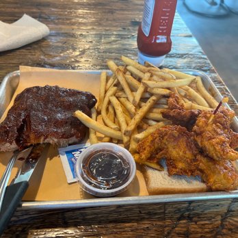 The Cookshack - Rib & Tenders (Full Rack & 6 Piece) - Chicken Shop Near Me - Houston, Texas The Cookshack - Rib & Tenders (Full Rack & 6 Piece) - Chicken Shop Near Me - Houston, Texas
