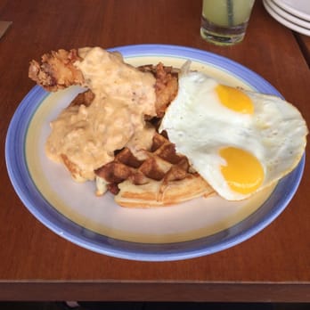 Whiskey Cake - Chicken and waffles. - New American Near Me - Plano, Texas Whiskey Cake - Chicken and waffles. - New American Near Me - Plano, Texas
