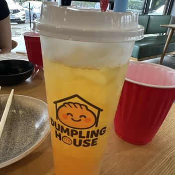 Dumpling House - Peach Green Tea - Japanese Near Me - Harrisonburg, Virginia Dumpling House - Peach Green Tea - Japanese Near Me - Harrisonburg, Virginia