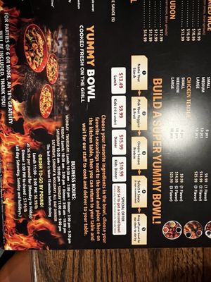 Menu photo 1 Yummy Bowl McHenry, IL Menu photo 1 Yummy Bowl McHenry, IL
