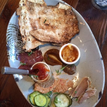 Cured - Charcuterie plate - I ordered 3 things and got a million in return. - Cocktail Bars Near Me - San Antonio, Texas
