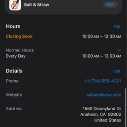 Hours that aren't accurate