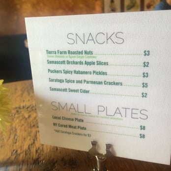 Nine Pin Cider - Snacks and small plates menu - Breweries Near Me - Albany, New York Nine Pin Cider - Snacks and small plates menu - Breweries Near Me - Albany, New York