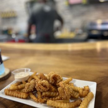 Southern Love - Shrimp and fries; aioli was bomb - Southern Near Me - Honolulu, Hawaii