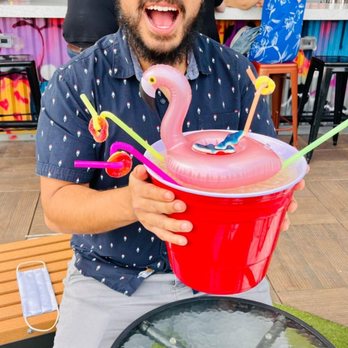 Utopian Tailgate - Giant party solo cup drink - Lounges Near Me - Chicago, Illinois