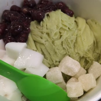 Iceskimo - Matcha Comin' Atcha - matcha green tea snow, red bean, mochi, condensed milk - Ice Cream & Frozen Yogurt Near Me - San Diego, California Iceskimo - Matcha Comin' Atcha - matcha green tea snow, red bean, mochi, condensed milk - Ice Cream & Frozen Yogurt Near Me - San Diego, California