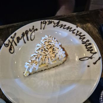 Harvest at the Masonic - Lemon Goat Cheese Icebox Pie - hubby enjoyed it (I'm dairy free so he enjoyed it for us both!) - New American Near Me - McKinney, Texas Harvest at the Masonic - Lemon Goat Cheese Icebox Pie - hubby enjoyed it (I'm dairy free so he enjoyed it for us both!) - New American Near Me - McKinney, Texas