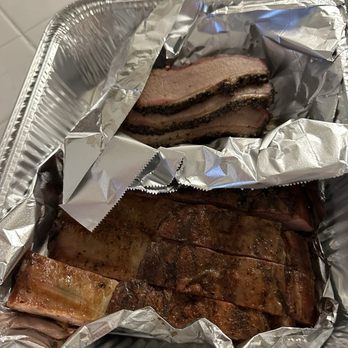 JW Hayes BBQ - Pork spare ribs and beef brisket!! - Barbeque Near Me - Newport Beach, California