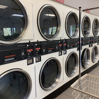 Boulder Springs Laundromat - wall of dryers - Laundromat Near Me - Boulder Junction, Wisconsin