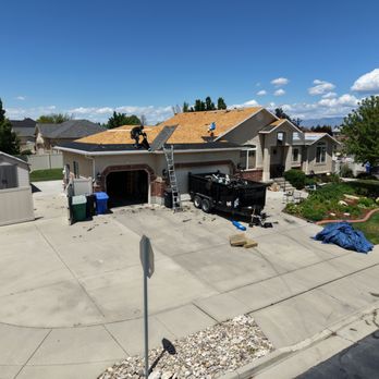 Timberline Roofing - Roof replacement in progress - Roofing Near Me - Murray, Utah Timberline Roofing - Roof replacement in progress - Roofing Near Me - Murray, Utah