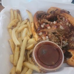 Greenbrier Pizza & Pub - RAW FRIES &  DRY SANDWICH