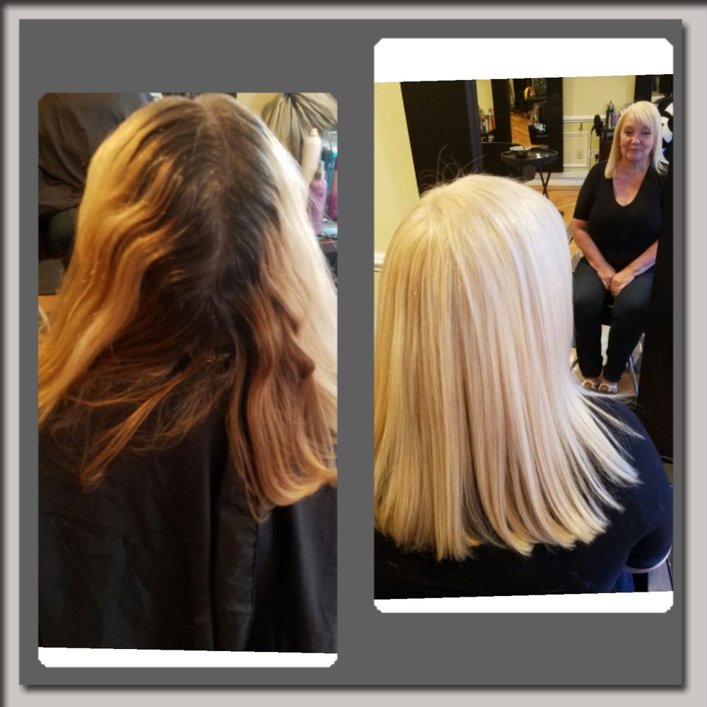 Before And After Flab To Fab Ann Marie Impulse Hair Salon Yelp