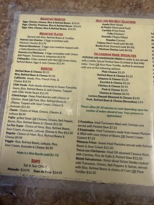 Menu photo 1 La Flor De Michoacan Sacramento, CA
