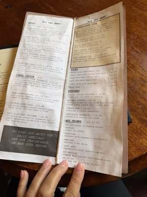 Menu photo 2 The Railway Liverpool, XMS Menu photo 2 The Railway Liverpool, XMS