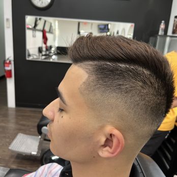 Ambaum Barber Shop - Mid skin fade with part line - Barbers Near Me - Burien, Washington Ambaum Barber Shop - Mid skin fade with part line - Barbers Near Me - Burien, Washington