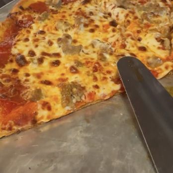 The Works Pizza - Sausage, Pepperoni and extra cheese pizza - Pizza Near Me - Loveland, Ohio