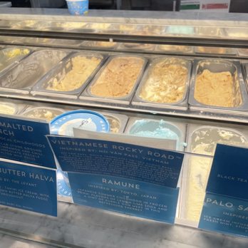 Wanderlust Creamery - Some flavors as of august 2022 - Ice Cream & Frozen Yogurt Near Me - Pasadena, California Wanderlust Creamery - Some flavors as of august 2022 - Ice Cream & Frozen Yogurt Near Me - Pasadena, California