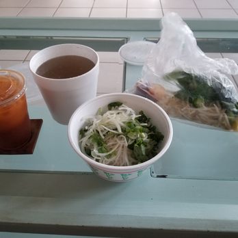 Pho Time - All of the parts delivered separately for rare beef pho (and thai tea) - Vietnamese Near Me - Aiea, Hawaii Pho Time - All of the parts delivered separately for rare beef pho (and thai tea) - Vietnamese Near Me - Aiea, Hawaii