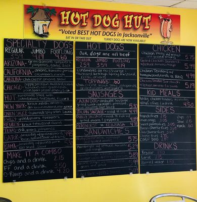 Menu photo 7 Hot Dog Hut Jacksonville Beach, FL
