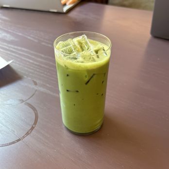 The Mandarin - Black Sesame Matcha Latte (iced) - Coffee & Tea Near Me - New York, New York