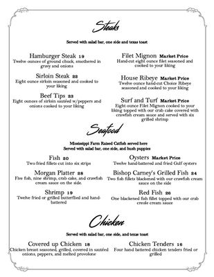 Menu photo 2 Stacy's Skillet Columbia, MS