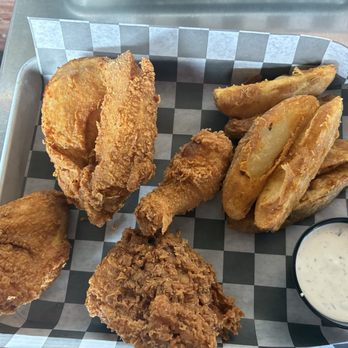 Terry's Office Tavern - 1/2 chicken and Jo's (big chicken!) - Pizza Near Me - Tacoma, Washington Terry's Office Tavern - 1/2 chicken and Jo's (big chicken!) - Pizza Near Me - Tacoma, Washington