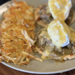 Green Chili Benedict