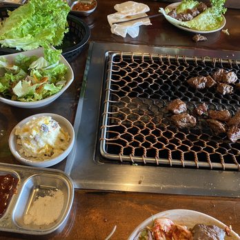 K-BBQ Factory - Short ribs, potato salad - Korean Near Me - Duluth, Georgia