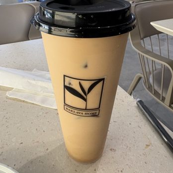 Baklava Home - iced salted caramel latte - Desserts Near Me - Edgewater, New Jersey