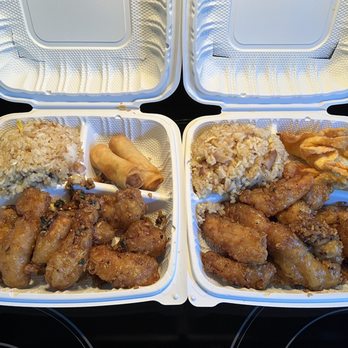 Corner of Tastes - Lunch special - Pong pong chicken, pork fried rice, and crab puff/spring rolls - Chinese Near Me - Camas, Washington Corner of Tastes - Lunch special - Pong pong chicken, pork fried rice, and crab puff/spring rolls - Chinese Near Me - Camas, Washington