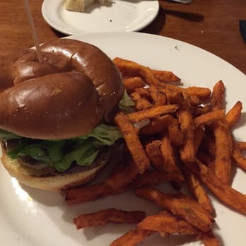 Mystic Grill - Burger and sweet potato fries. - Southern Near Me - Covington, Georgia Mystic Grill - Burger and sweet potato fries. - Southern Near Me - Covington, Georgia