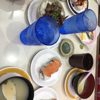 Genki Sushi - Our table. - Sushi Bars Near Me - Honolulu, Hawaii Genki Sushi - Our table. - Sushi Bars Near Me - Honolulu, Hawaii