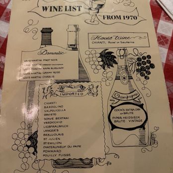 Dan Tana's - Menu - Italian Near Me - West Hollywood, California