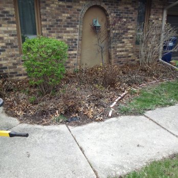All Outdoor Services - Before and after #spring cleanup - Landscaping Near Me