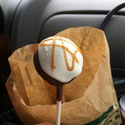 Salty Caramel cake pop Salty Caramel cake pop