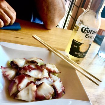 Mori Sushi - Octopus appetizer with house made smoky ponzu - Sushi Bars Near Me - Newport, Rhode Island Mori Sushi - Octopus appetizer with house made smoky ponzu - Sushi Bars Near Me - Newport, Rhode Island