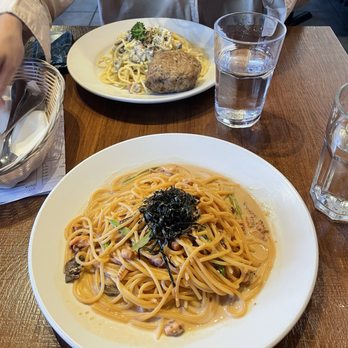 Cafe de l'Orangerie - Masago pasta and carbonara - Japanese Near Me - Vancouver, British Columbia Cafe de l'Orangerie - Masago pasta and carbonara - Japanese Near Me - Vancouver, British Columbia