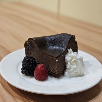 Fluffy Fluffy - Chocolate basque cheesecake - Desserts Near Me - Frisco, Texas Fluffy Fluffy - Chocolate basque cheesecake - Desserts Near Me - Frisco, Texas