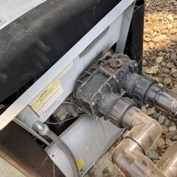 Splash Pool Care - Dismantled heater.