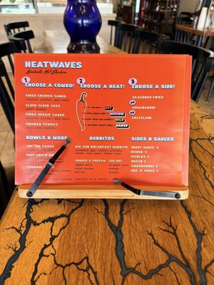 Menu photo 1 Heatwaves Pacific Grove, CA
