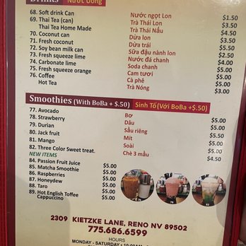 999 Phở - Menu 4 - Vietnamese Near Me - Reno, Nevada 999 Phở - Menu 4 - Vietnamese Near Me - Reno, Nevada