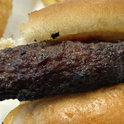 Legends of Pulaski - My burnt tasting cheeseburger. It was on the grill too long!