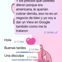 d-uñas - They didn't even care, and once they found out who I was talking about they stop responding