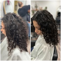 Lush Curls by Caroline - Natural Curly haircut , deep conditioning mask treatments.