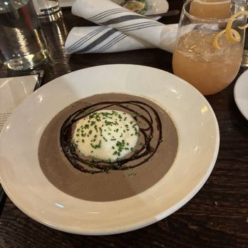 The Pullman - Cream of mushroom soup - New American Near Me - Glenwood Springs, Colorado